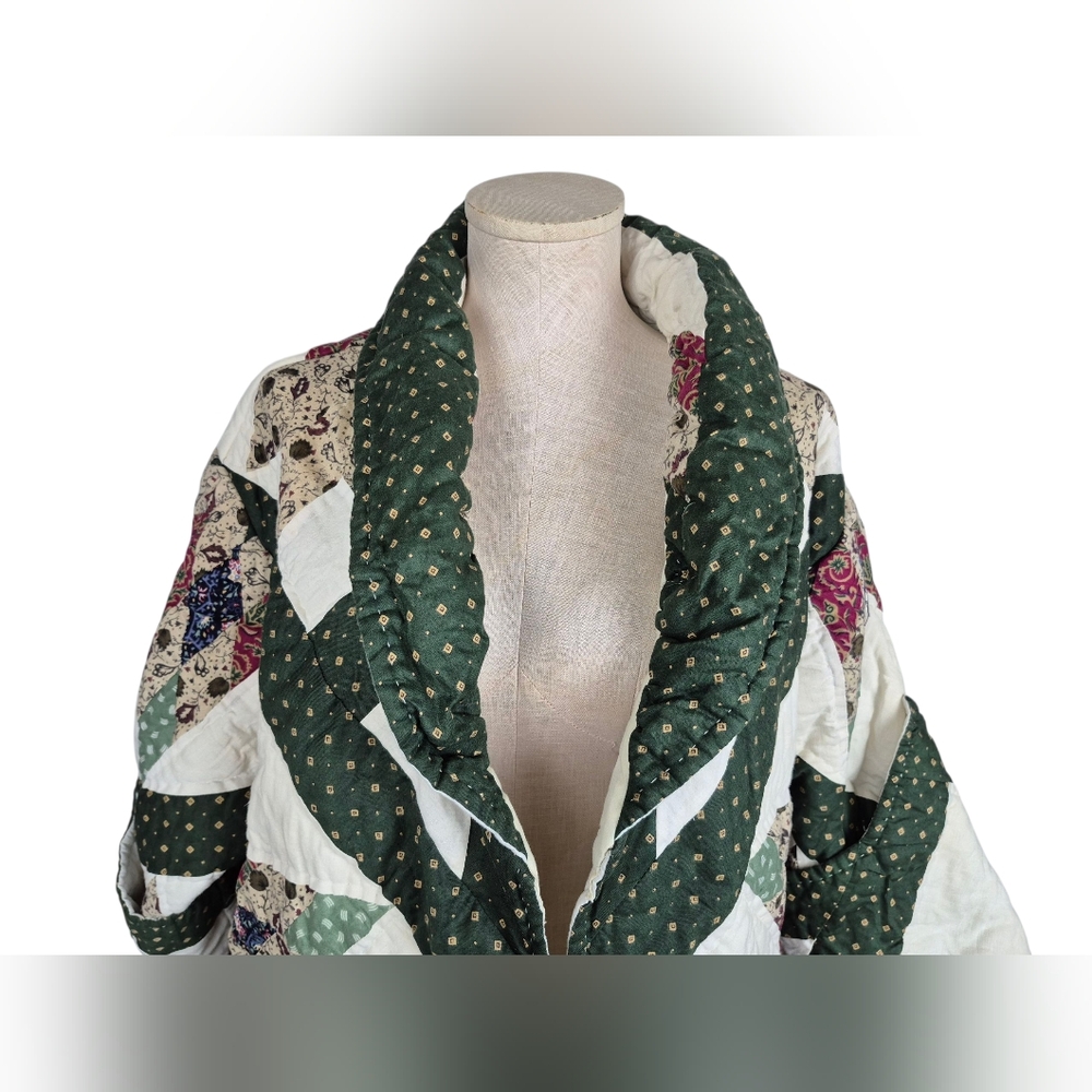Vintage Patchwork Quilted Jacket - image 2